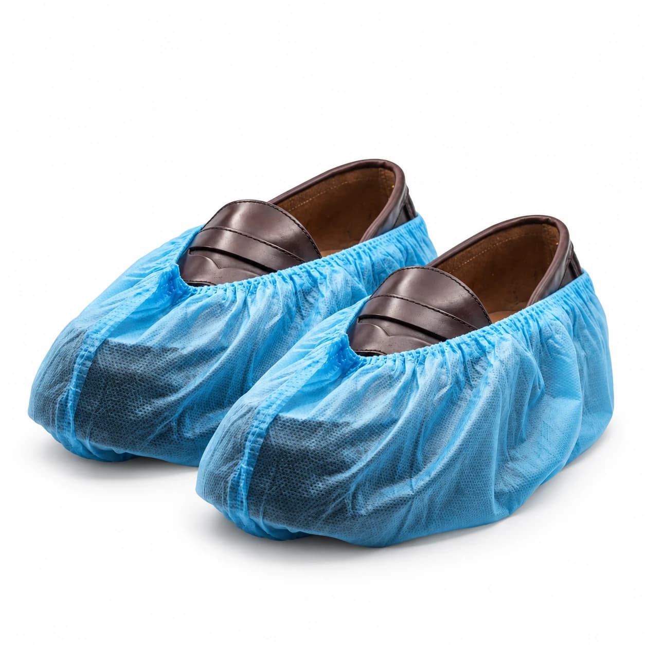 Cubrezapatos Desechables Azules - Insumo médico desechable en República Dominicana